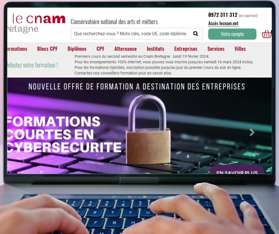 Formation SEO à Rennes par CNAM DE BRETAGNE
 : Référencement naturel (SEO) - ESC131