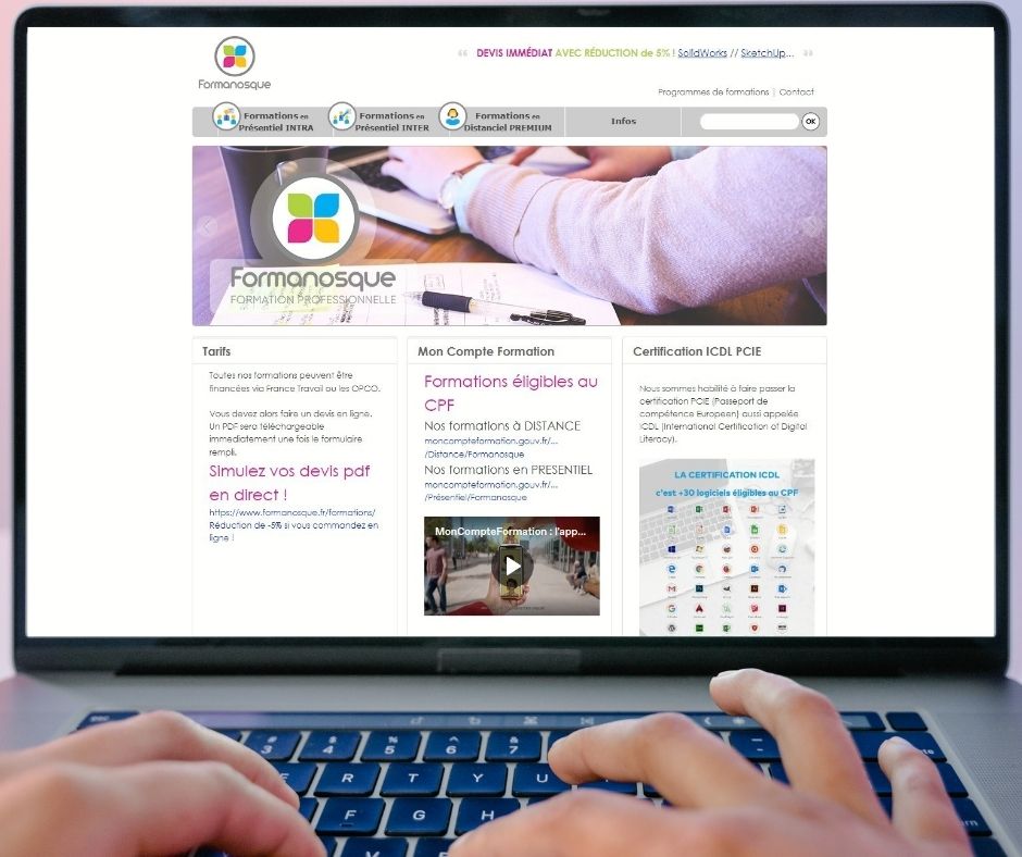 Formation SEO à Marseille par Formanosque
 : Marketing digital, Référencement internet SEO (Search Engine Optimization)